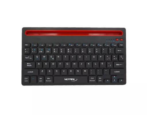 Teclado Bluetooth 5.0 Recargable Netmak (Nm-Kb650)